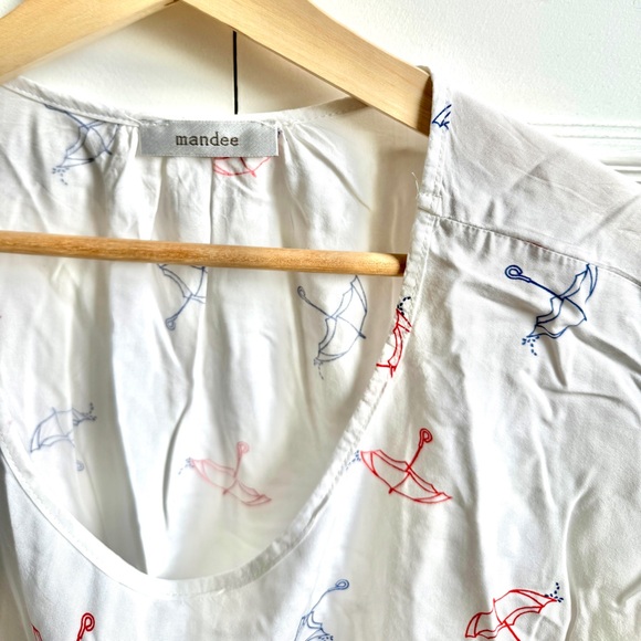 White Scoop Neck Top - Picture 4 of 4